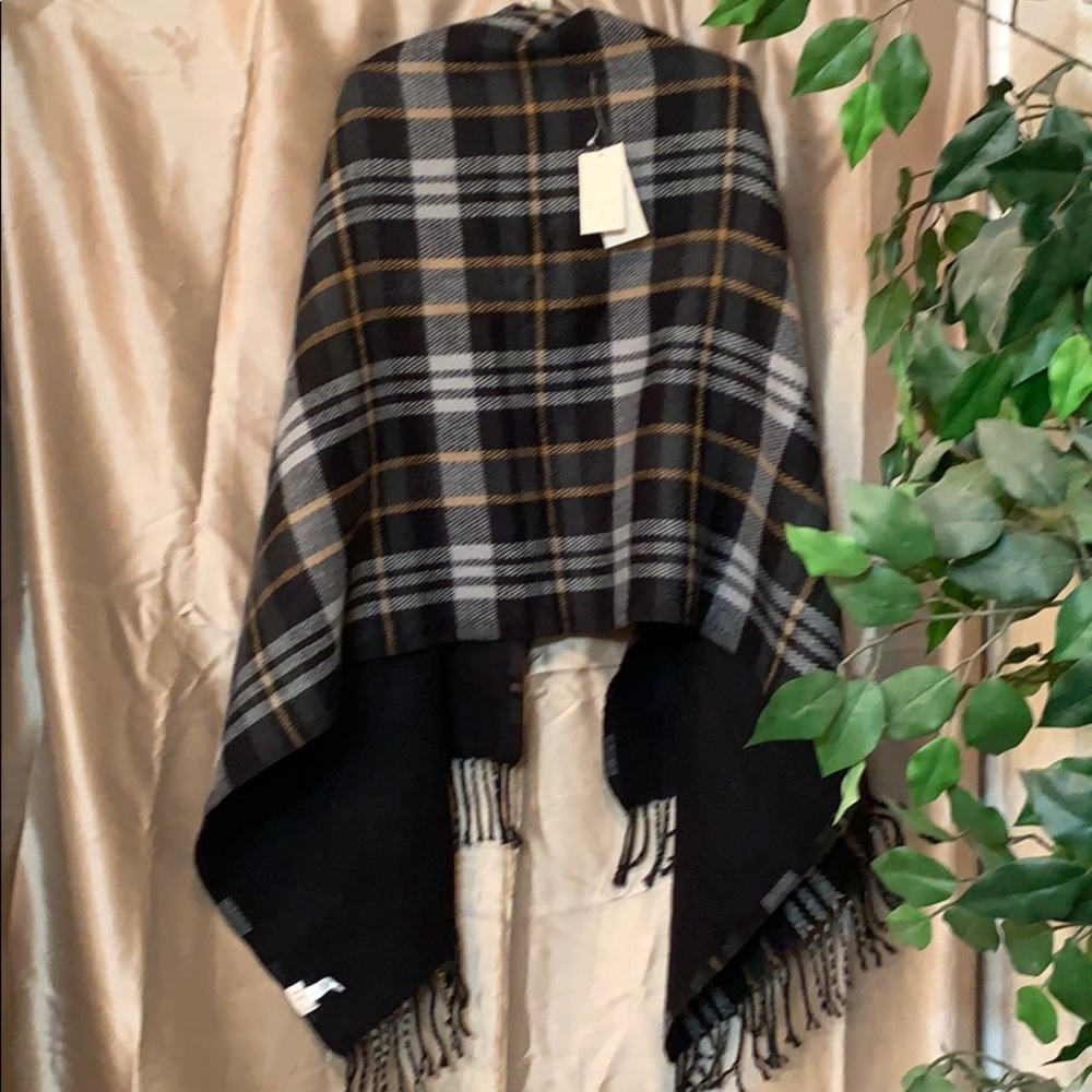 Plaid Drape
